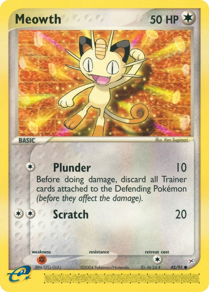 Meowth (42/95) (EX Team Magma vs Team Aqua) Pokemon