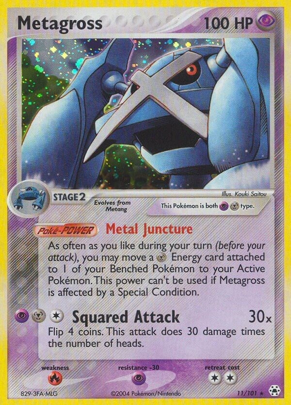 Image for Metagross (11/101) (EX Hidden Legends) (HL) - Pokemon