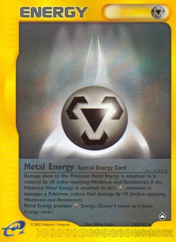 Image for Metal Energy (143/147) - Pokemon