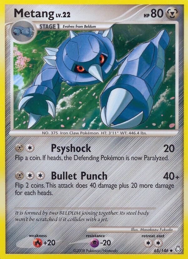 Image for Metang (65) (65/146) (Legends Awakened) - Pokemon