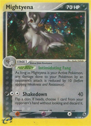Mightyena (10/109) (Ruby and Sapphire) Pokemon