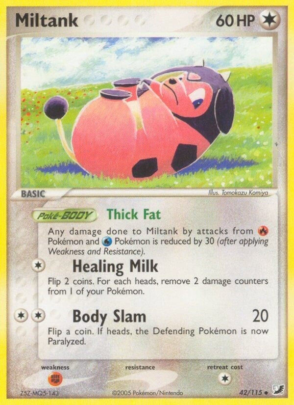 Miltank (42/115) (EX Unseen Forces) Pokemon