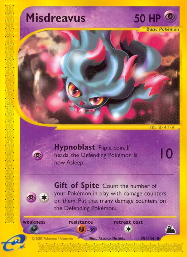 Misdreavus (039/144) (Skyridge) Pokemon