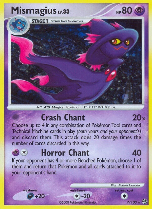 Image for Mismagius (7/100) (Stormfront) (SF) - Pokemon