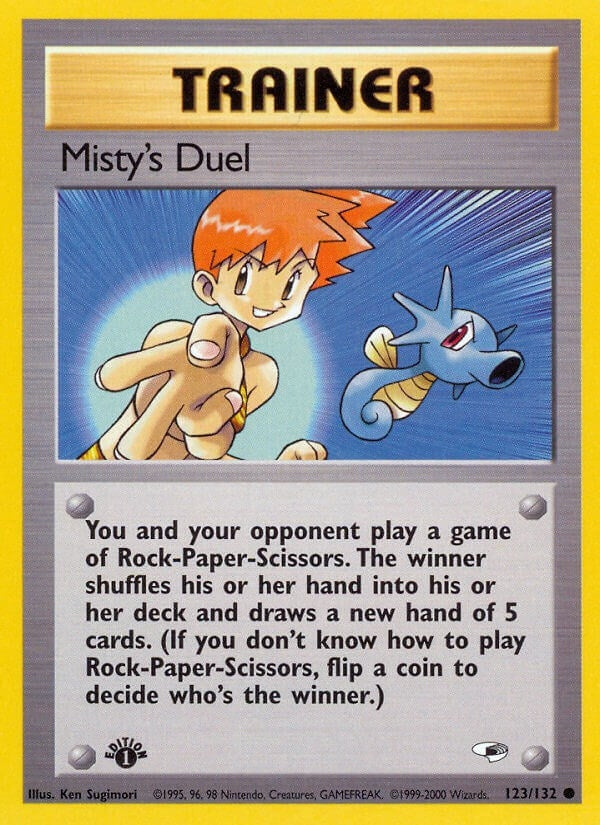 Image for Misty's Duel (123/132) (Gym Heroes) (G1) - Pokemon