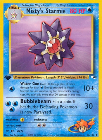 Image for Misty's Starmie (056/132) (Gym Heroes) - Pokemon