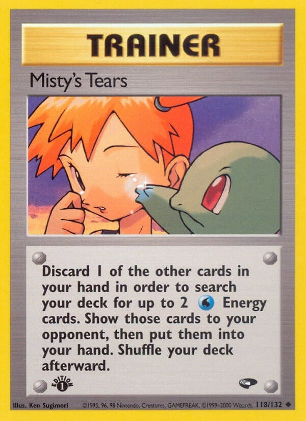 Misty's Tears (118/132) (Gym Challenge) Pokemon