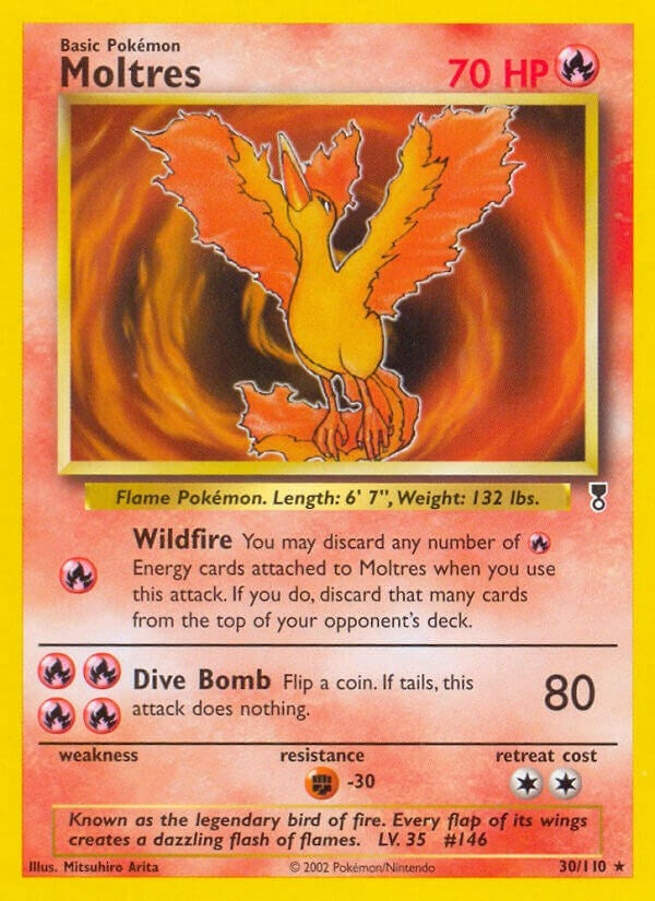 Moltres (030/110) (Legendary Collection) Pokemon