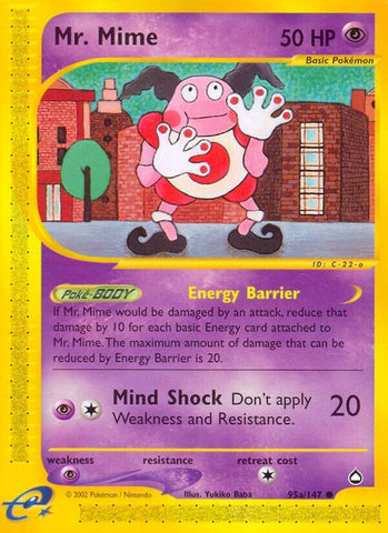 Image for Mr. Mime (95a) (095a/147) - Pokemon