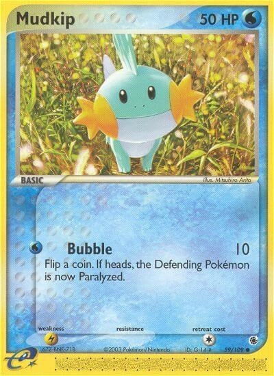 Mudkip (59/109) (EX Ruby and Sapphire) Pokemon