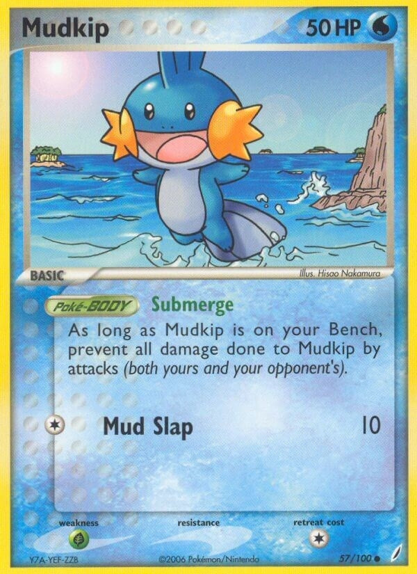 Image for Mudkip (57/100) (Crystal Guardians) - Pokemon