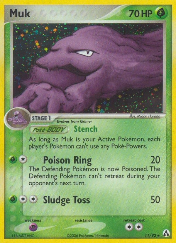 Muk (11/92) (Legend Maker) Pokemon