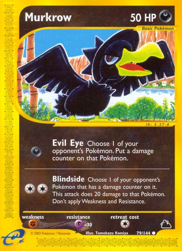 Murkrow (079/144) (Skyridge) Pokemon