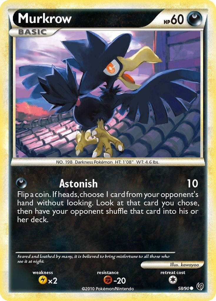 Image for Murkrow (58) (58/90) (Undaunted) (UD) - Pokemon