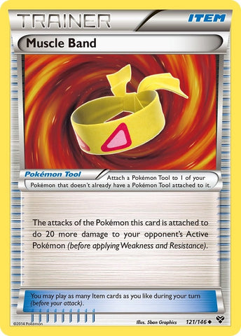 Image for Muscle Band (121/146) (XY Base Set) - Pokemon