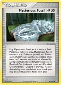 Mysterious Fossil (92/110) (EX Holon Phantoms) Pokemon