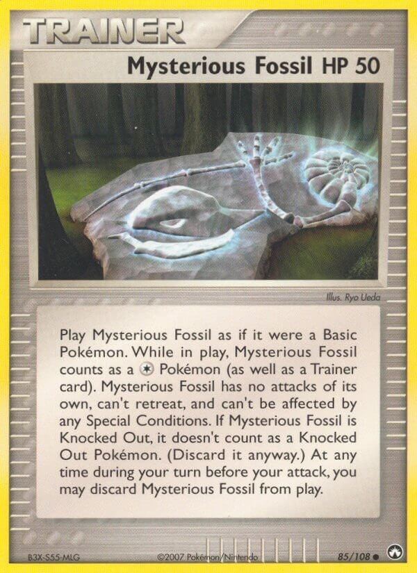 Mysterious Fossil (85/108) (EX Power Keepers) Pokemon