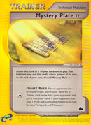 Mystery Plate Alpha (133/144) (Skyridge) Pokemon