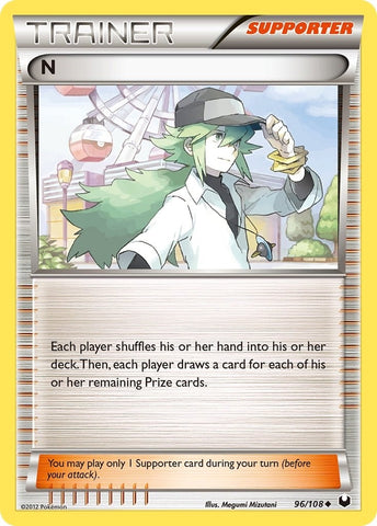 Image for N (Supporter) (96/108) - Pokemon