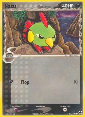 Image for Natu (Delta Species) (55/101) (Dragon Frontiers) - Pokemon