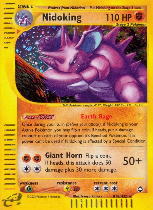 Image for Nidoking (H18) (H18/H32) - Pokemon