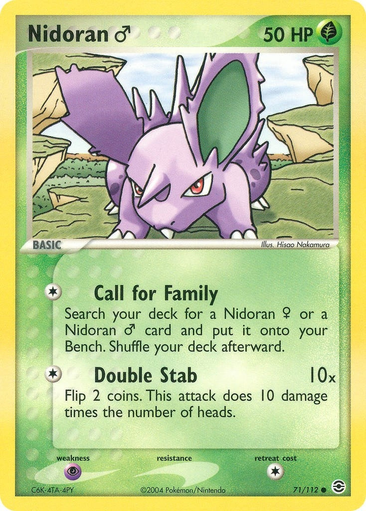 Image for Nidoran M (71/112) (EX FireRed & LeafGreen) (RG) - Pokemon