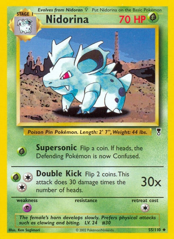 Image for Nidorina (055/110) (Legendary Collection) (LC) - Pokemon