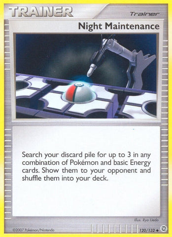 Image for Night Maintenance (120/132) (Secret Wonders) - Pokemon