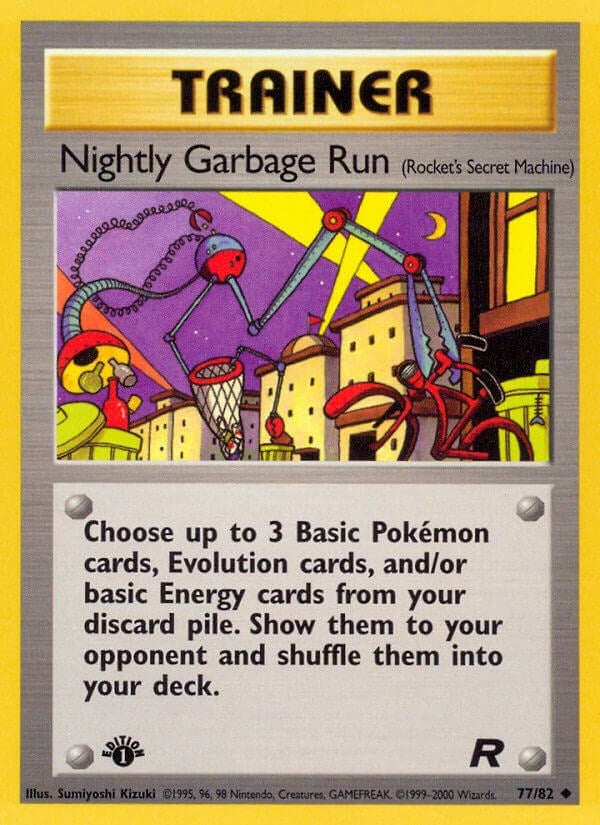 Nightly Garbage Run (Rocket's Secret Machine) (77/82) (Team Rocket) Pokemon