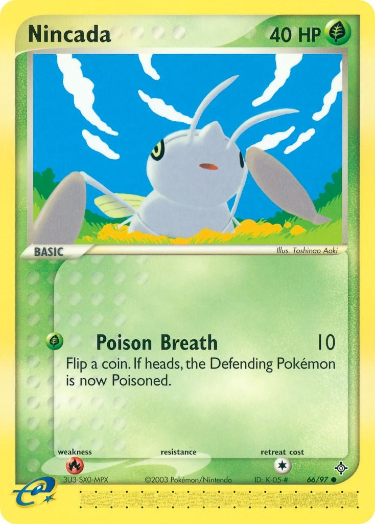 Nincada (66/97) (Dragon) (DR) Pokemon