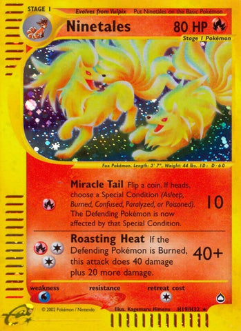 Image for Ninetales (H19) (H19/H32) - Pokemon