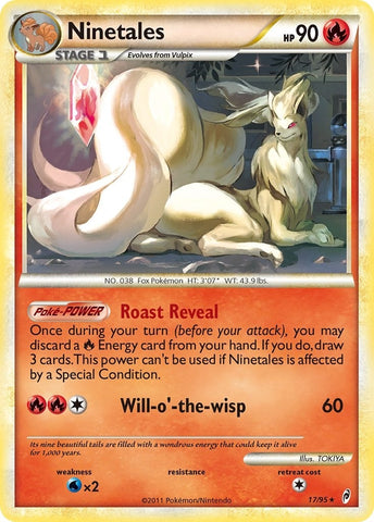 Image for Ninetales (17/95) - Pokemon
