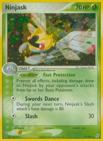 Image for Ninjask (13/107) - Pokemon