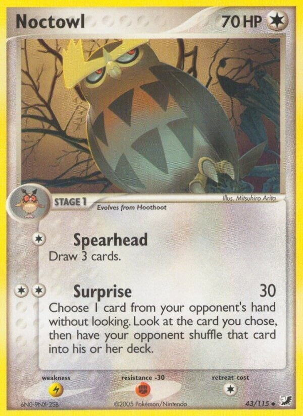 Image for Noctowl (43/115) (Unseen Forces) - Pokemon