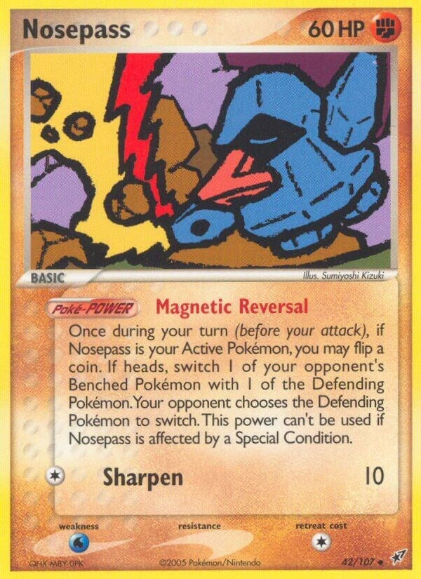 Image for Nosepass (42/107) - Pokemon