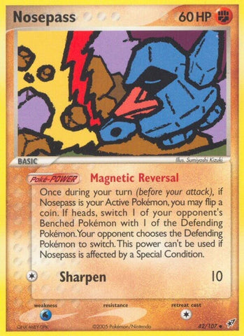 Image for Nosepass (42/107) - Pokemon