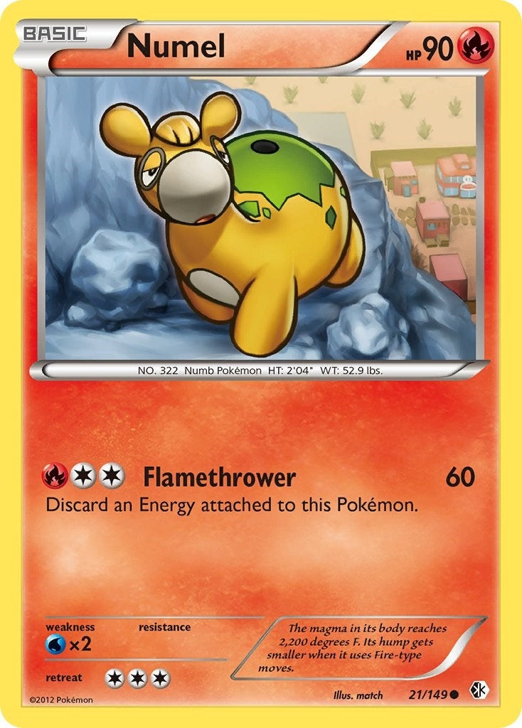 Image for Numel (21/149) - Pokemon