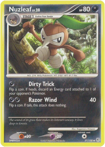 Image for Nuzleaf (57/130) - Pokemon