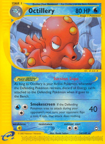 Image for Octillery (026/147) - Pokemon
