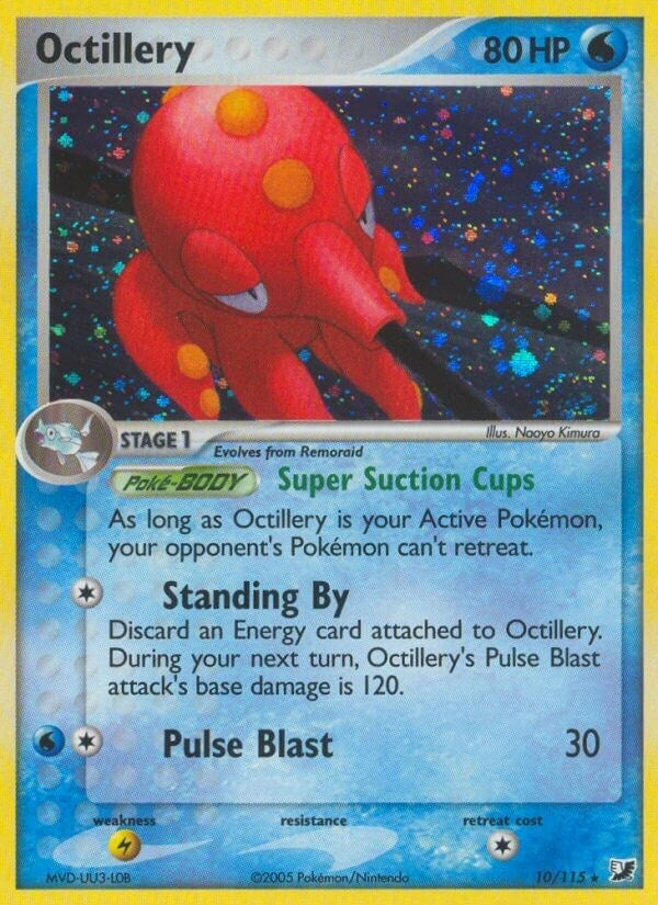 Octillery (10/115) (Unseen Forces) Pokemon