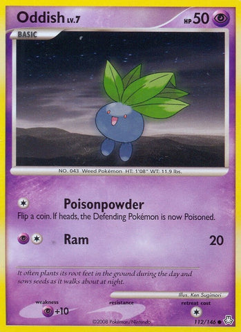 Image for Oddish (112) (112/146) (Legends Awakened) - Pokemon