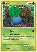 Oddish (60/90) (Undaunted) (UD) Pokemon
