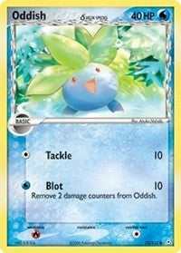 Oddish (Delta Species) (73/110) (EX Holon Phantoms) Pokemon