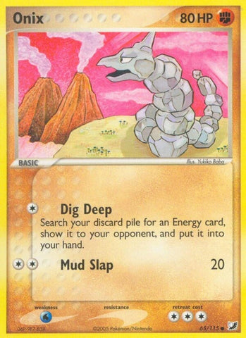 Onix (65/115) (Unseen Forces) Pokemon