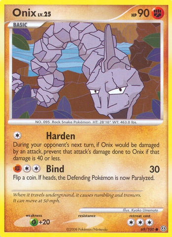 Image for Onix (69/100) (Stormfront) - Pokemon