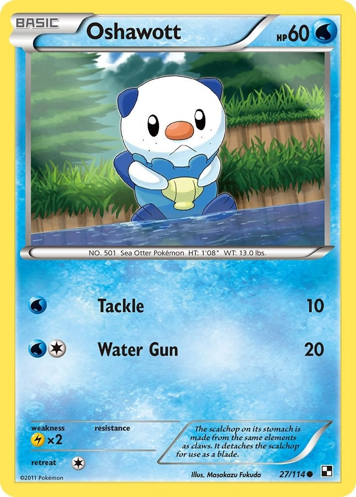Image for Oshawott (27) (27/114) - Pokemon