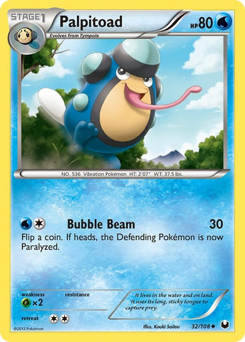 Image for Palpitoad (32/108) - Pokemon