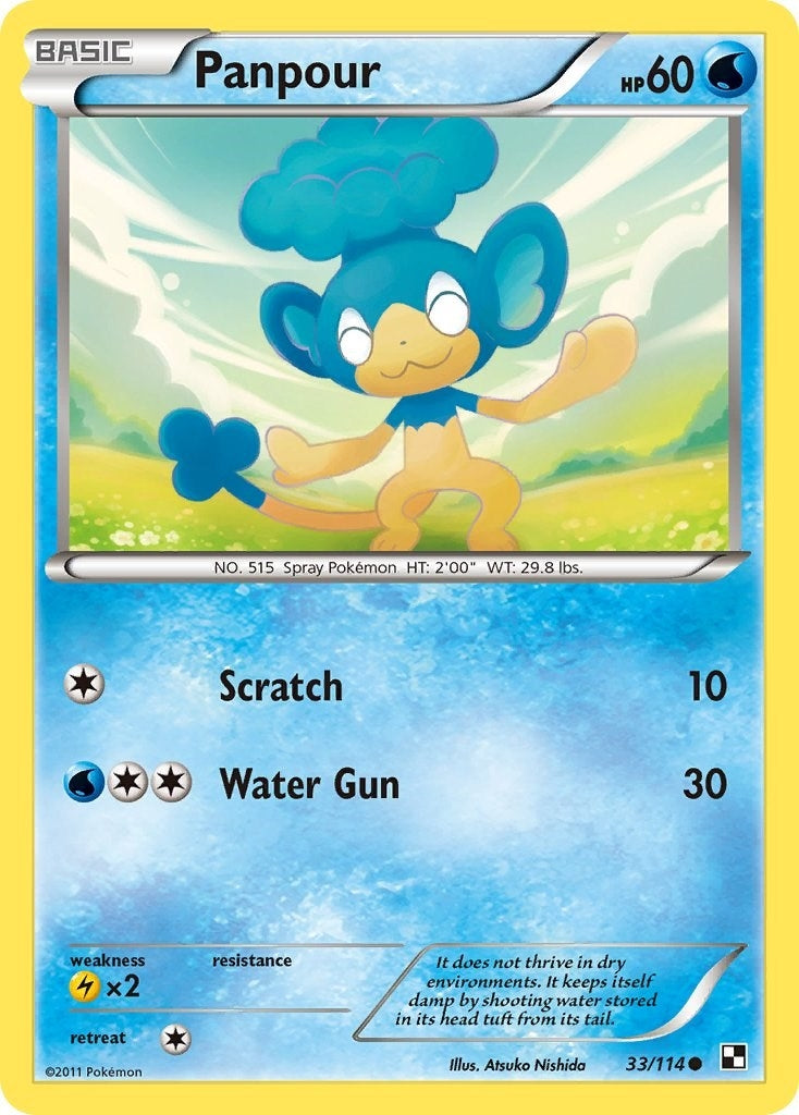 Image for Panpour (33/114) - Pokemon