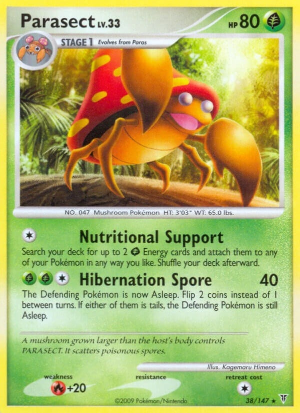 Image for Parasect (38) (Supreme Victors) (SV) - Pokemon