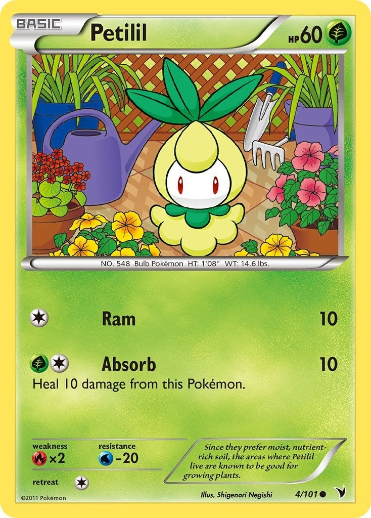 Image for Petilil (4/101) (Noble Victories) (NVI) - Pokemon